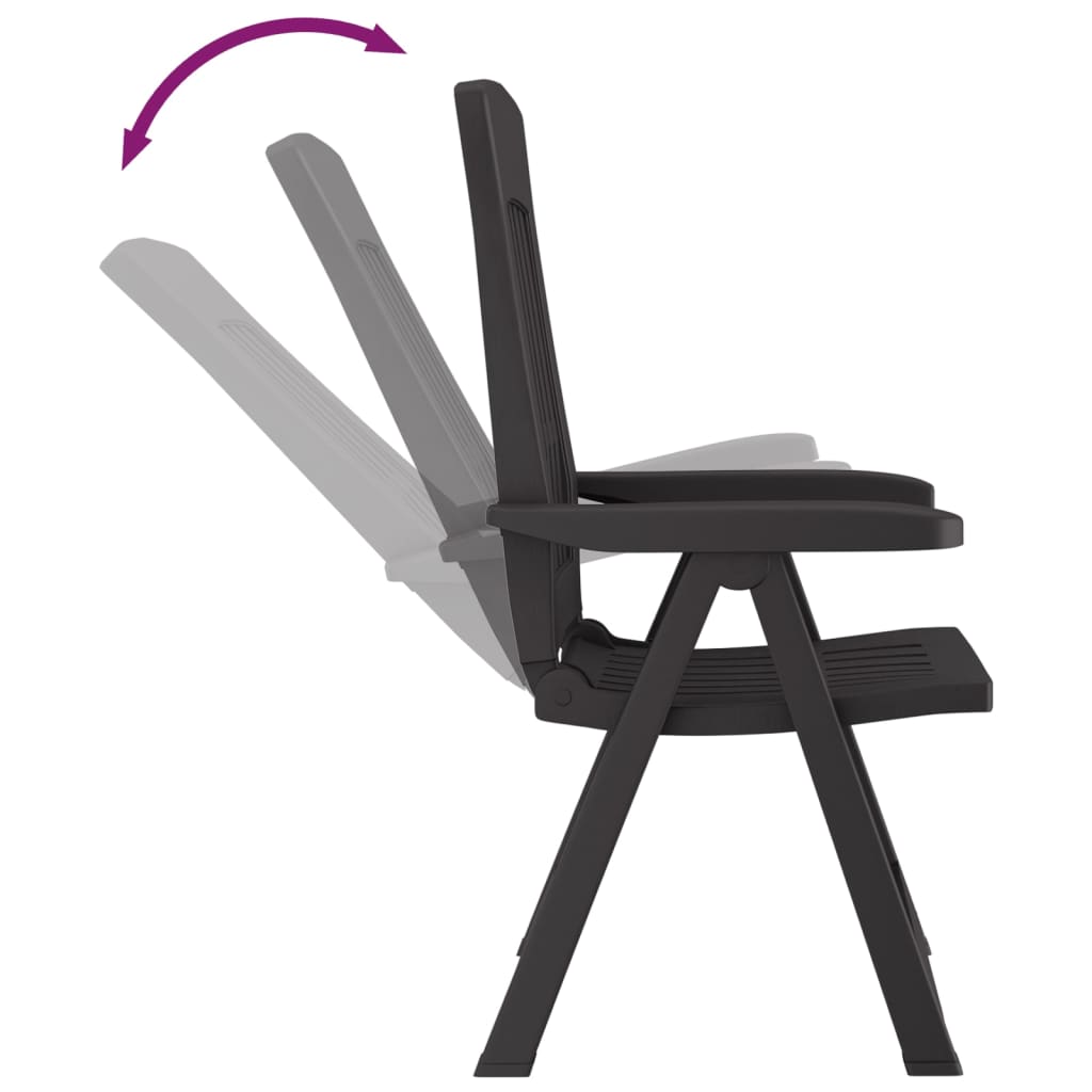 Tuinstoelen Verstelbaar Pp Kleurig