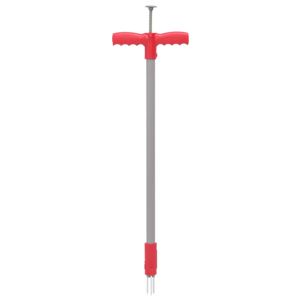 Onkruidsteker 93,5 Cm Gepoedercoat Staal Rood En Grijs