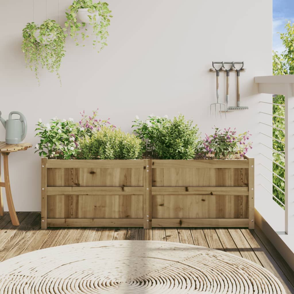 Plantenbak 150X50X50 Cm Geïmpregneerd Grenenhout
