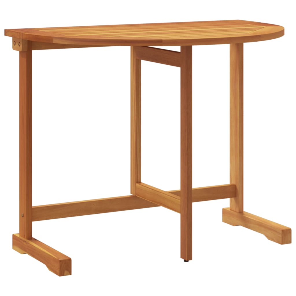 Balkontafel Inklapbaar 90X60X72 Cm Massief Acaciahout
