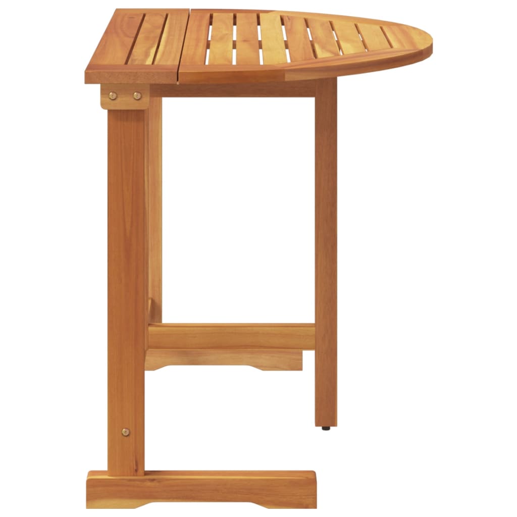Balkontafel Inklapbaar 90X60X72 Cm Massief Acaciahout