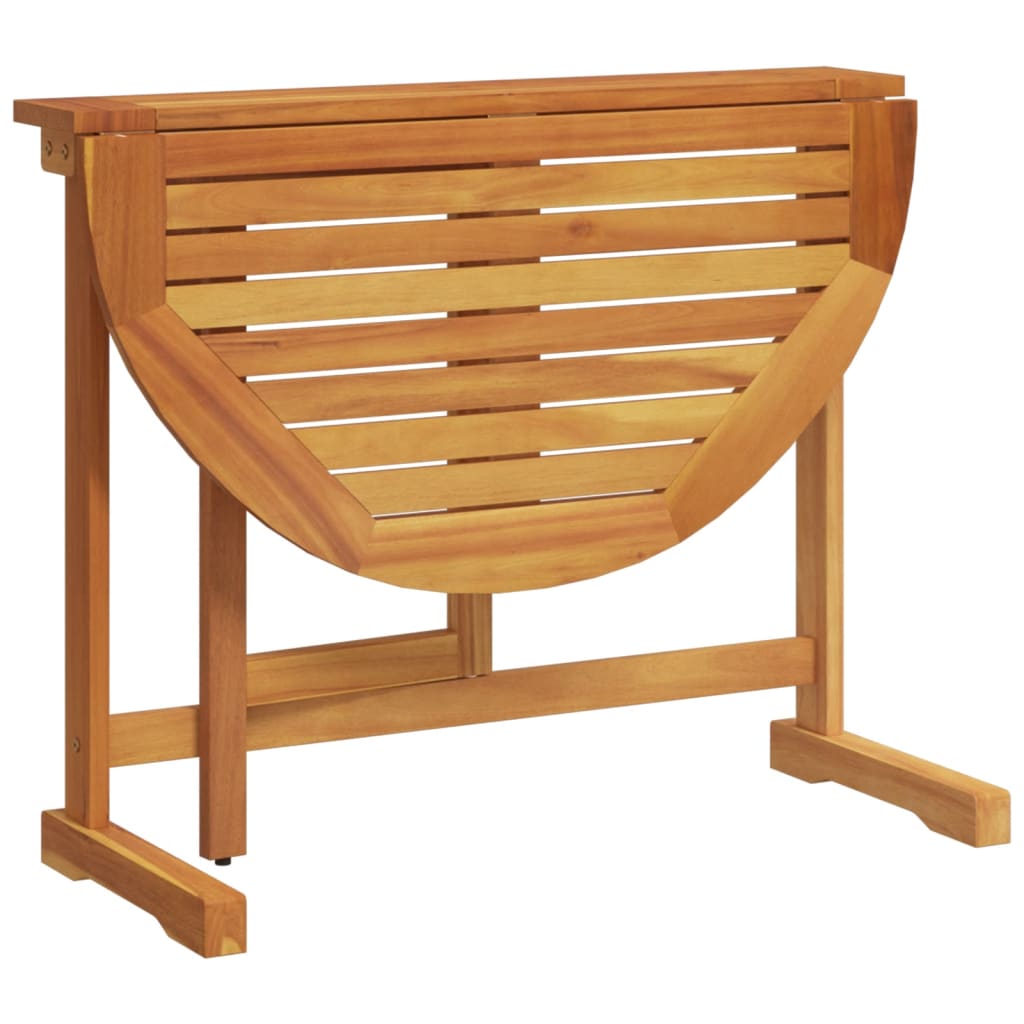 Balkontafel Inklapbaar 90X60X72 Cm Massief Acaciahout