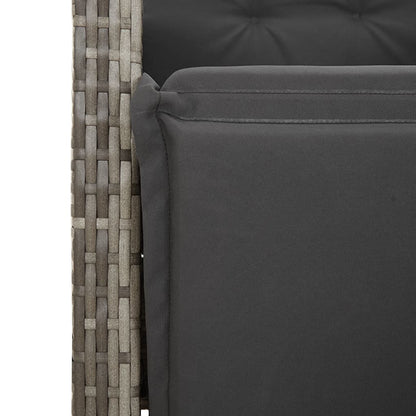 Tuinstoelen Verstelbaar Met Voetensteun Poly Rattan
