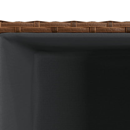 Plantenbakken 3 St Poly Rattan