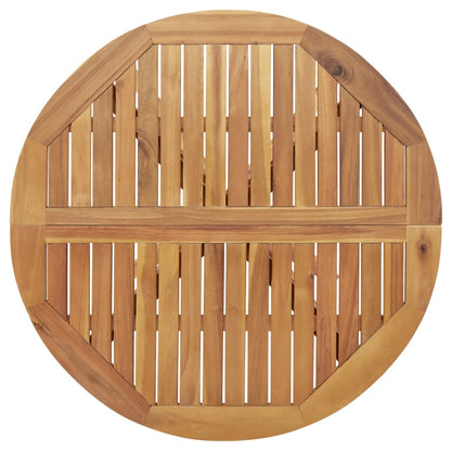 Tuintafel Rond Ø85X75 Cm Massief Acaciahout