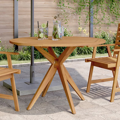 Tuintafel Rond Ø85X75 Cm Massief Acaciahout