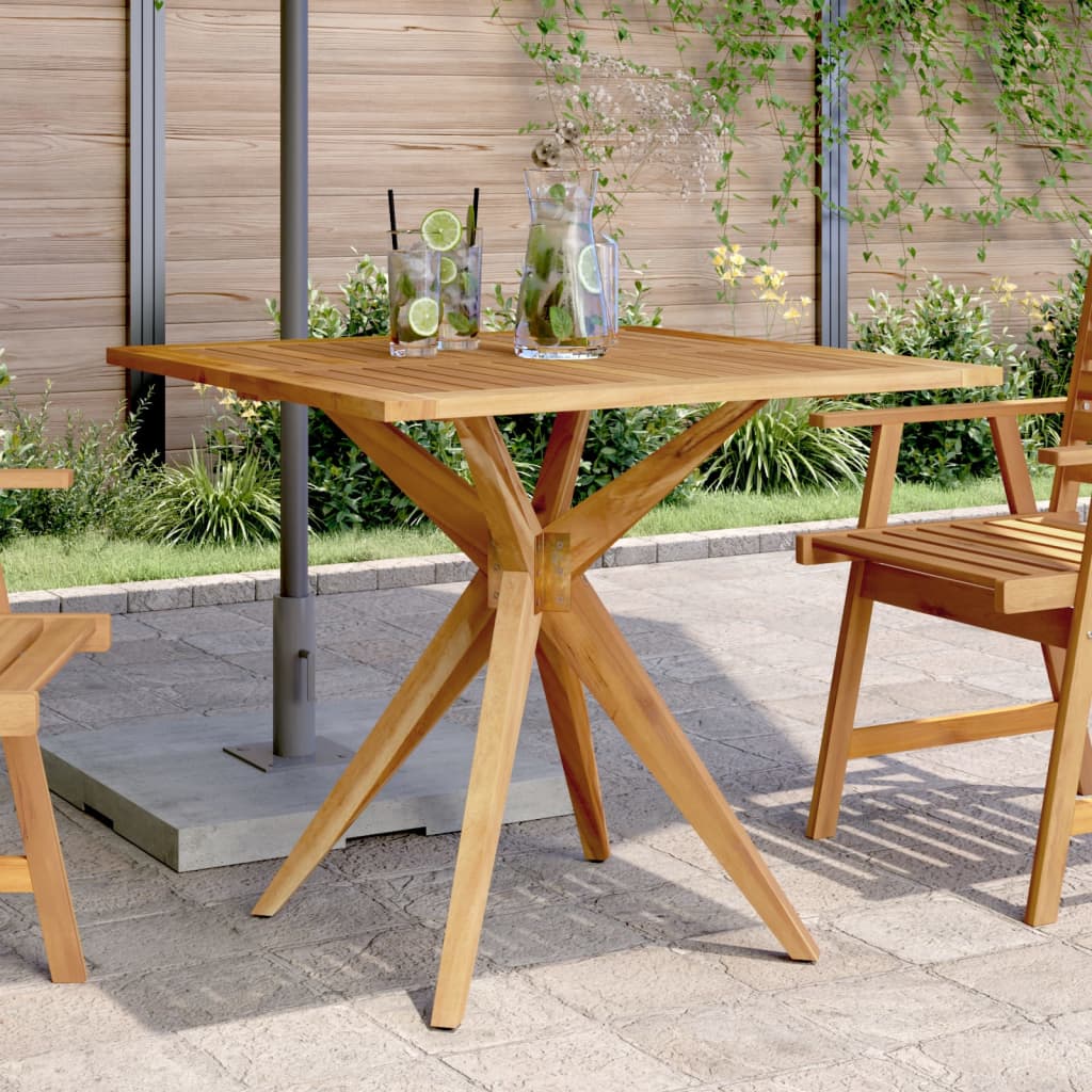 Tuintafel Rond Ø85X75 Cm Massief Acaciahout
