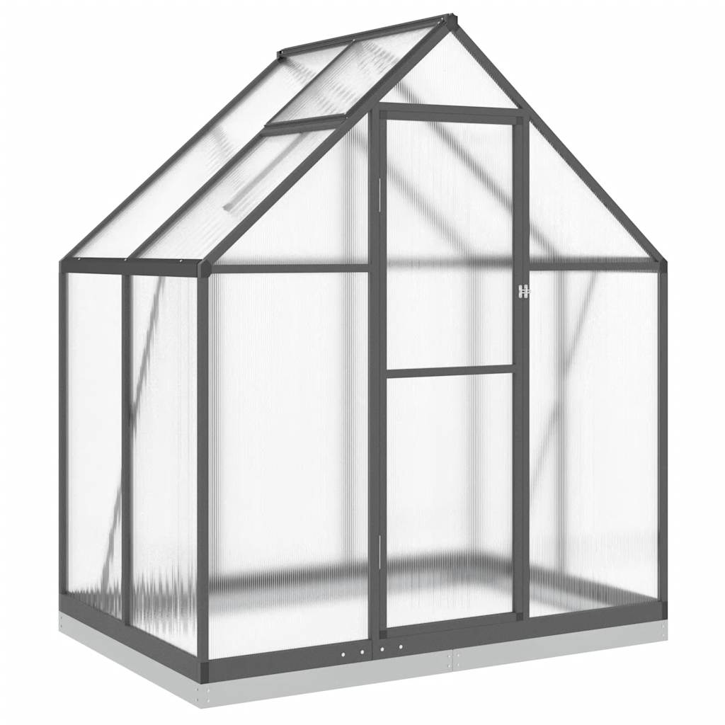 Tuinkas Met Basisframe Aluminium Kleur