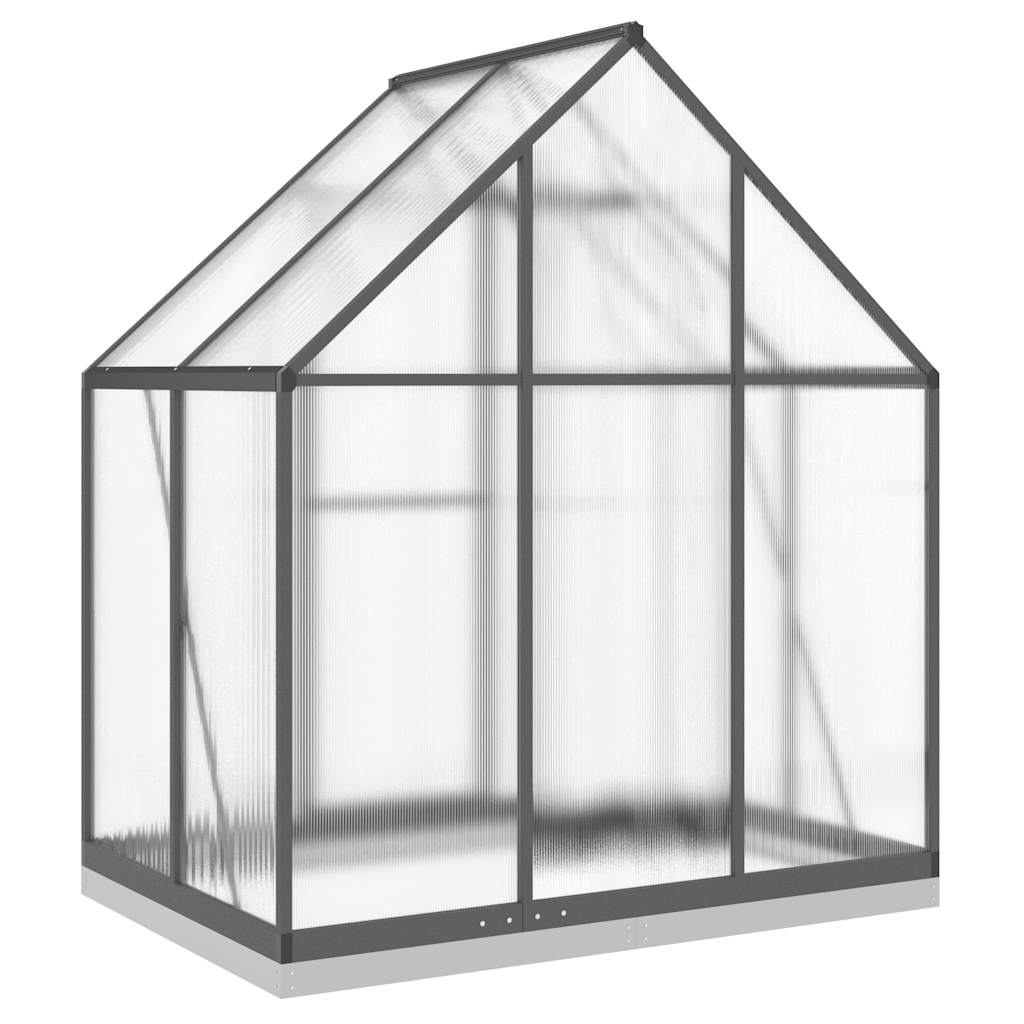 Tuinkas Met Basisframe Aluminium Kleur