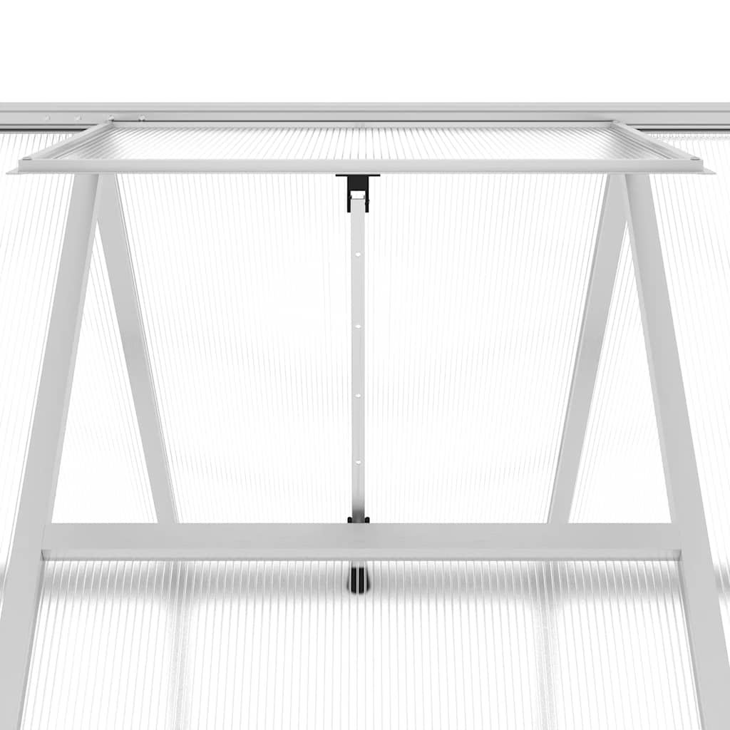 Tuinkas Met Basisframe Aluminium Kleurig