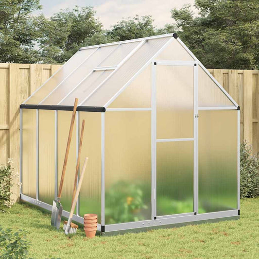 Tuinkas Met Basisframe Aluminium Kleurig