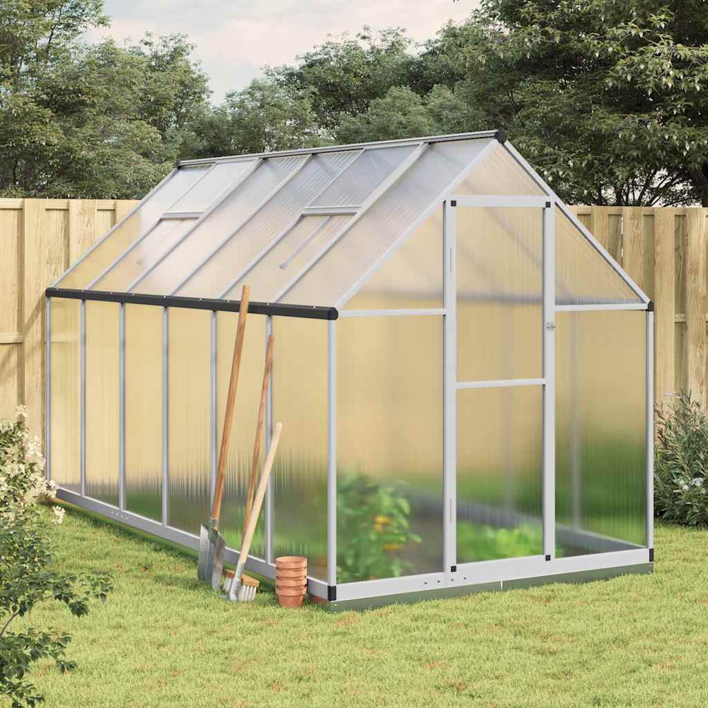 Tuinkas Met Basisframe Aluminium Kleurig
