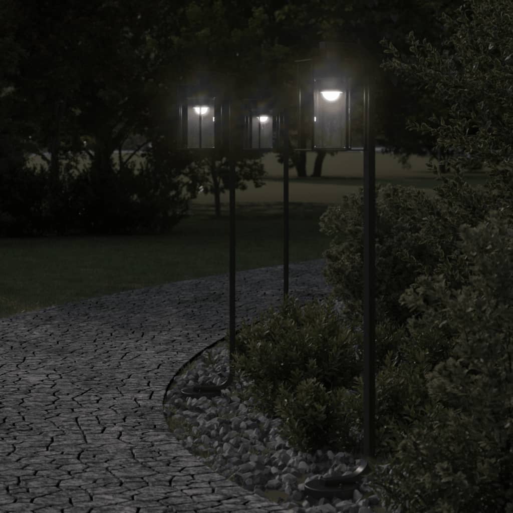 Vloerlamp Voor Buiten Roestvrij Staal Zwart