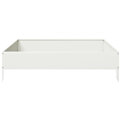 Plantenbak Verhoogd Wit Staal/Wit